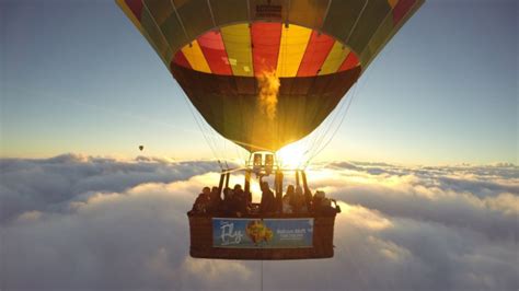 hot air balloon ride sydney